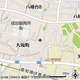 愛知県瀬戸市大坂町359周辺の地図