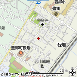 滋賀県犬上郡豊郷町石畑402周辺の地図