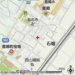 滋賀県犬上郡豊郷町石畑62周辺の地図