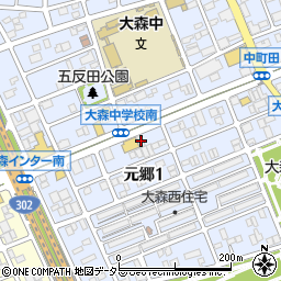 杉山金物店周辺の地図