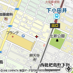 愛知県清須市西枇杷島町南大和180周辺の地図