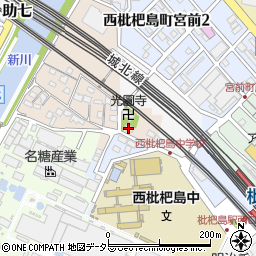 愛知県清須市西枇杷島町小場塚1256周辺の地図