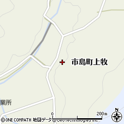 兵庫県丹波市市島町上牧170周辺の地図