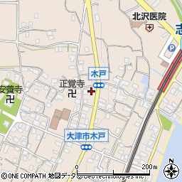 滋賀県大津市木戸756周辺の地図
