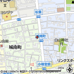 ミニストップ名古屋城南町店周辺の地図