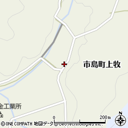 兵庫県丹波市市島町上牧173周辺の地図