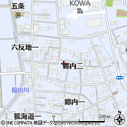 愛知県あま市西今宿郷内二26周辺の地図