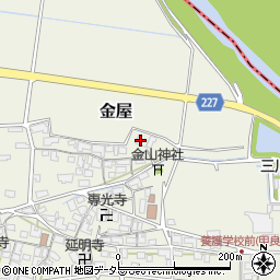 滋賀県犬上郡甲良町金屋291周辺の地図