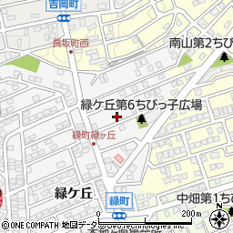 愛知県尾張旭市緑町緑ケ丘122-28周辺の地図