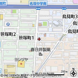 リンデン・ビーアイ名古屋西周辺の地図