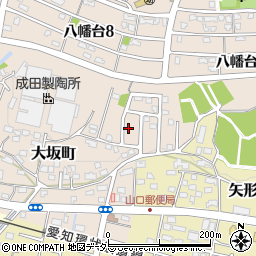 愛知県瀬戸市大坂町380周辺の地図