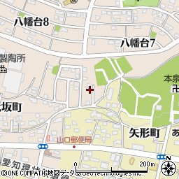 愛知県瀬戸市大坂町416周辺の地図