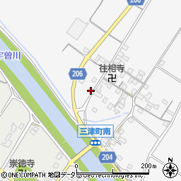 滋賀県彦根市三津町519周辺の地図