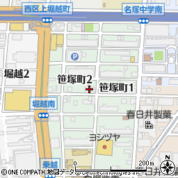 グランザ庄内通周辺の地図