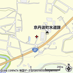 京都府船井郡京丹波町下山クラベシ周辺の地図