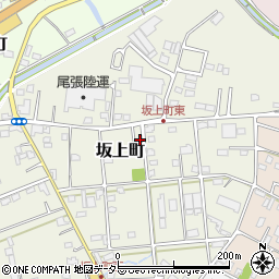 愛知県瀬戸市坂上町周辺の地図