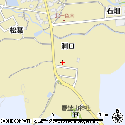 愛知県豊田市北一色町洞口842-11周辺の地図