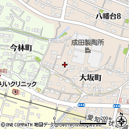 愛知県瀬戸市大坂町315周辺の地図