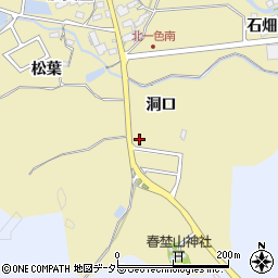 愛知県豊田市北一色町洞口842-10周辺の地図