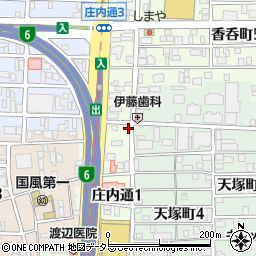 リパーク名古屋庄内通１丁目駐車場周辺の地図
