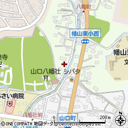 愛知県瀬戸市八幡町18周辺の地図