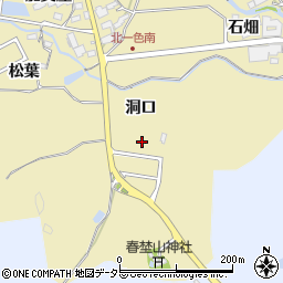愛知県豊田市北一色町洞口841周辺の地図