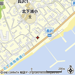 セブンイレブン横須賀長沢１丁目店周辺の地図