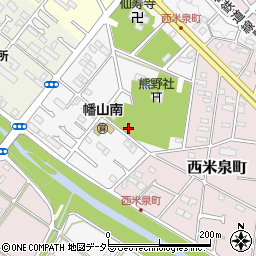愛知県瀬戸市東菱野町周辺の地図