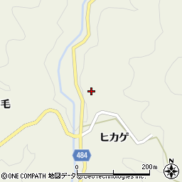 愛知県豊田市坪崎町森周辺の地図
