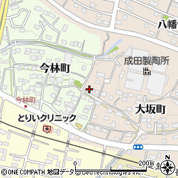 愛知県瀬戸市大坂町19周辺の地図