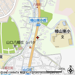 愛知県瀬戸市八幡町402周辺の地図