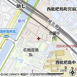 愛知県清須市西枇杷島町小場塚1235周辺の地図