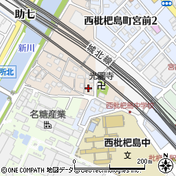 愛知県清須市西枇杷島町小場塚1248周辺の地図