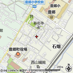 滋賀県犬上郡豊郷町石畑452周辺の地図