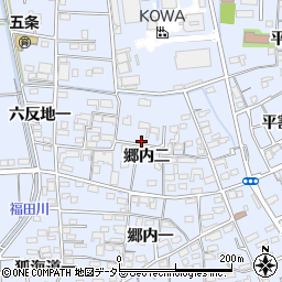 愛知県あま市西今宿郷内二30-1周辺の地図
