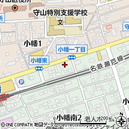 名進研小幡校周辺の地図
