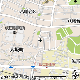 愛知県瀬戸市大坂町381周辺の地図
