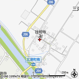 滋賀県彦根市三津町575周辺の地図