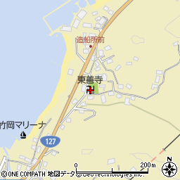 東善寺周辺の地図