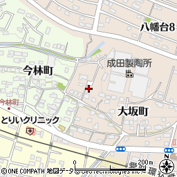 愛知県瀬戸市大坂町53周辺の地図