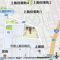 名古屋市立宮前小学校周辺の地図