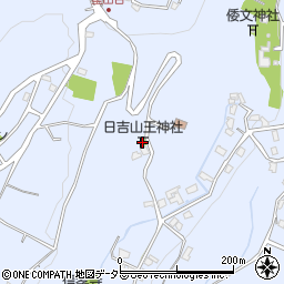 日吉山王神社周辺の地図