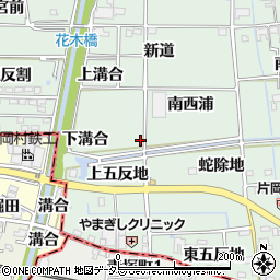 愛知県あま市蜂須賀（折戸）周辺の地図