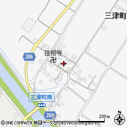 滋賀県彦根市三津町235周辺の地図