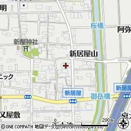 愛知県あま市新居屋郷49周辺の地図