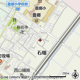 滋賀県犬上郡豊郷町石畑733周辺の地図