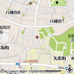 愛知県瀬戸市大坂町416-6周辺の地図