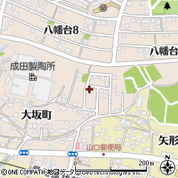 愛知県瀬戸市大坂町382周辺の地図