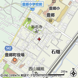 滋賀県犬上郡豊郷町石畑458周辺の地図