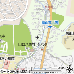 愛知県瀬戸市八幡町23周辺の地図